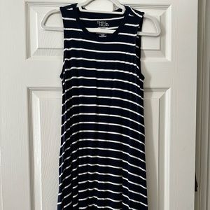 Striped Navy Dress